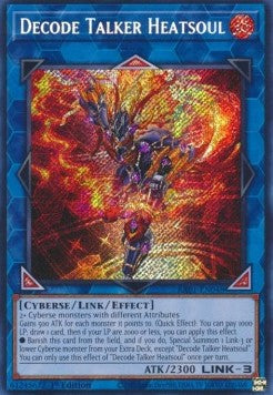 Dekodier-Sprecher Heißseele (V.3) RA01-048 Secret Rare Excellent Deutsch 1. Auflage