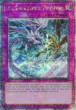 Ice Dragon's Prison RA01-078 Quarter Century Secret Rare Near Mint Englisch 1. Auflage