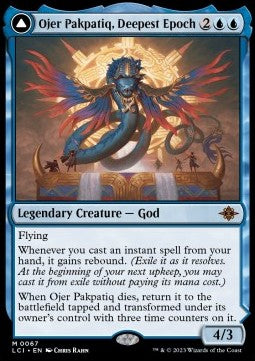Ojer Pakpatiq, Deepest Epoch // Temple of Cyclical Time LCI-67 Mythic Light Played Englisch