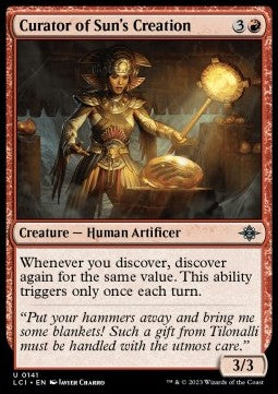 Curator of Sun's Creation LCI-141 Uncommon Excellent Englisch