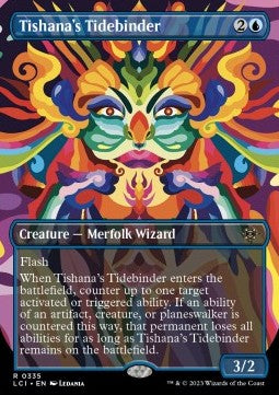 Tishana's Tidebinder XLCI-335 Rare Excellent Englisch Foil