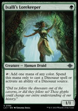 Ixalli's Lorekeeper LCI-194 Uncommon Near Mint Englisch