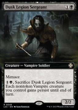 Dusk Legion Sergeant XLCC-48 Rare Excellent Englisch