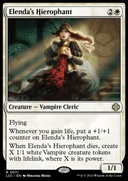 Elenda's Hierophant LCC-71 Rare Near Mint Englisch