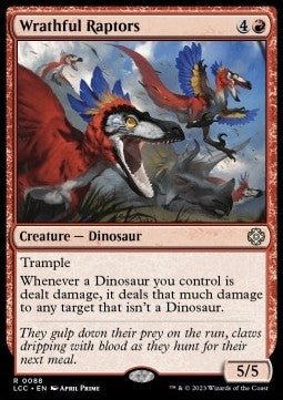 Wrathful Raptors LCC-88 Rare Near Mint Englisch