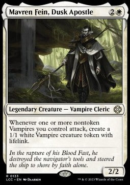 Mavren Fein, Dusk Apostle LCC-133 Rare Excellent Englisch