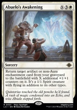 Abuelos Erwachen LCI-1 Rare Near Mint Deutsch