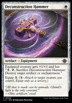 Deconstruction Hammer LCI-9 Common Excellent Englisch Foil
