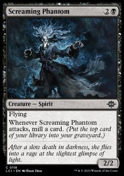 Screaming Phantom LCI-118 Common Near Mint Englisch