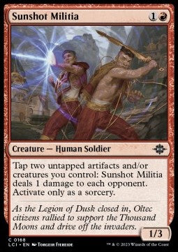 Sunshot Militia LCI-168 Common Excellent Englisch