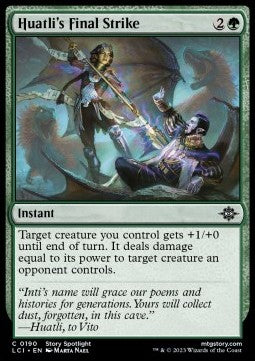 Huatli's Final Strike LCI-190 Common Near Mint Englisch