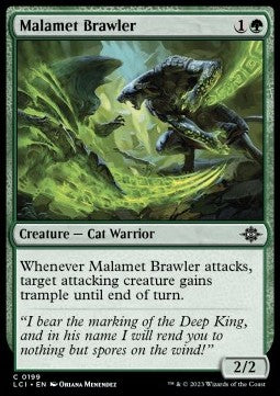 Malamet Brawler LCI-199 Common Excellent Englisch Foil