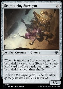 Scampering Surveyor LCI-260 Uncommon Excellent Englisch