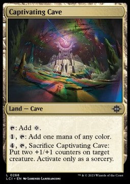 Captivating Cave LCI-268 Land Near Mint Englisch