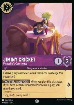 Jiminy Grille - Pinocchios Gewissen 2ROF-44 Common Near Mint Deutsch Foil