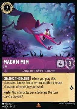 Madame Mim - Fuchs 2ROF-46 Rare Near Mint Deutsch Foil