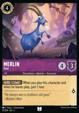 Merlin - Goat 2ROF-51 Uncommon EX Englisch Foil