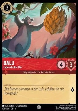 Balu - Lebensfroher Bär 2ROF-103 Common Near Mint Deutsch Foil