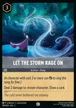 Let the Storm Rage On 2ROF-199 Common Excellent Englisch