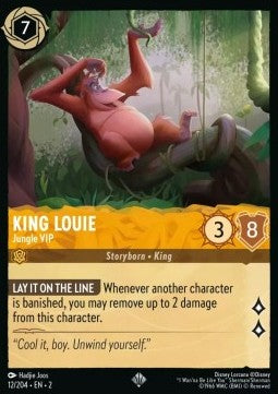 King Louie - Der größte Klettermax 2ROF-12 Super Rare Near Mint Deutsch