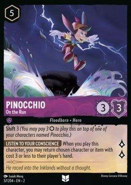 Pinocchio - Auf der Flucht 2ROF-57 Uncommon Near Mint Deutsch Foil