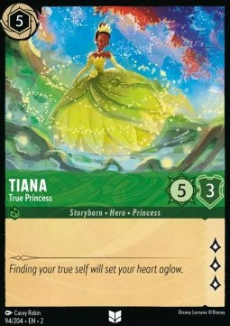 Tiana - Wahre Prinzessin 2ROF-94 Uncommon Near Mint Deutsch Foil