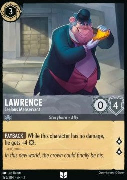 Lawrence - Jealous Manservant 2ROF-186 Uncommon Near Mint Englisch