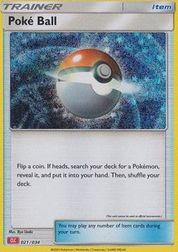 Poké Ball CLC-021 Fixed Near Mint Englisch