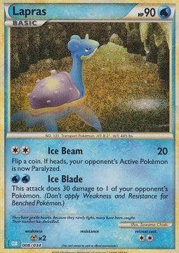 Lapras CLB-008 Fixed Near Mint Englisch
