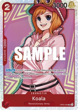 Koala (OP05-006) (V.1) OP05 Super Rare Near Mint Englisch