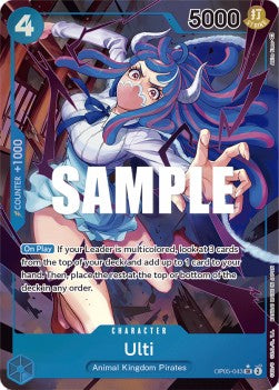 Ulti (OP05-043) (V.2) OP05 Alternate Art Excellent Englisch