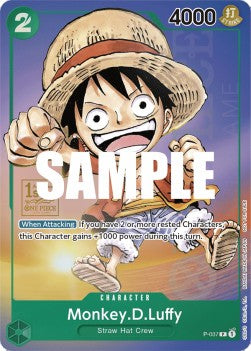 Monkey.D.Luffy (P-037) STP Promo Near Mint Englisch