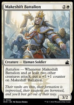 Makeshift Battalion RVR-22 Common Excellent Englisch