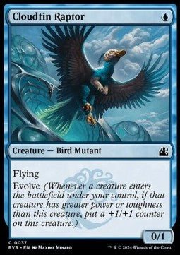 Cloudfin Raptor RVR-37 Common Near Mint Englisch