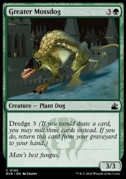 Greater Mossdog RVR-145 Common Excellent Englisch