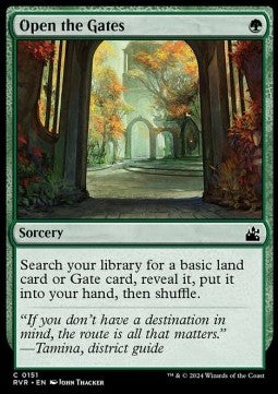 Open the Gates RVR-151 Common Near Mint Englisch