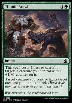 Titanic Brawl RVR-158 Common Excellent Englisch