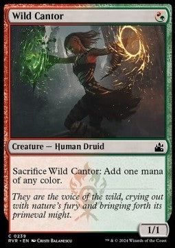 Wild Cantor RVR-239 Common Near Mint Englisch