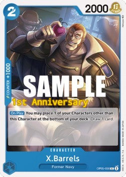 X.Barrels (OP05-056) OP05P Common Near Mint Englisch