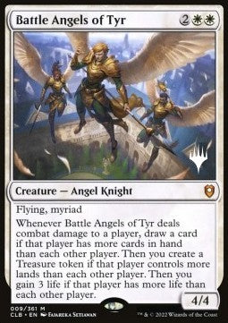 Kriegsengel des Tyr PLCI-9 Mythic Excellent Deutsch Foil