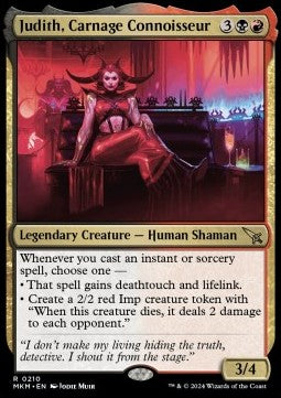 Judith, Carnage Connoisseur MKM-210 Rare Excellent Englisch