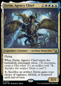 Ezrim, Agency Chief MKM-202 Rare Near Mint Englisch