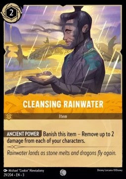 Reinigendes Regenwasser 3INK-29 Common Near Mint Deutsch Foil
