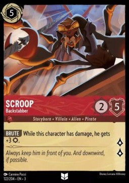 Scroop - Hinterlistig 3INK-122 Uncommon Near Mint Deutsch Foil