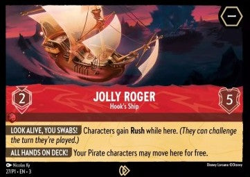Die Jolly Roger - Hooks Schiff PR1-27 Promo Near Mint Deutsch Foil