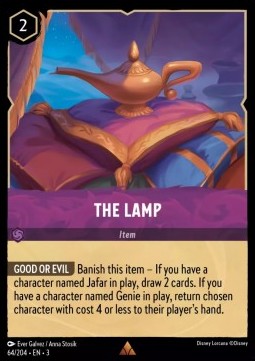 The Lamp 3INK-64 Rare Excellent Englisch