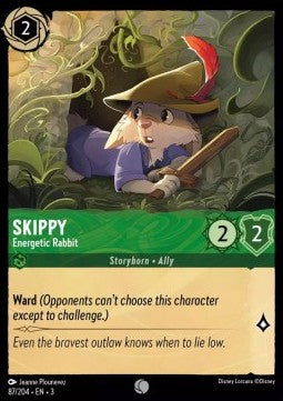 Skippy - Kaninchen mit viel Energie 3INK-87 Common Near Mint Deutsch Foil