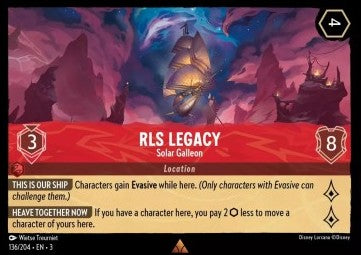 RLS Legacy - Sonnen-Galeone 3INK-136 Rare Near Mint Deutsch Foil