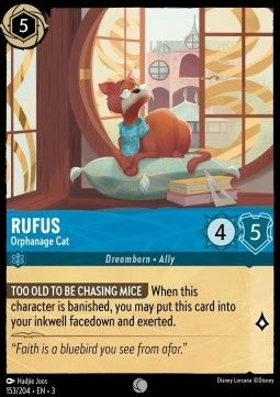 Rufus - Katze aus dem Waisenhaus 3INK-153 Common Near Mint Deutsch Foil