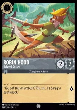 Robin Hood - Geliebter Gesetzloser 3INK-189 Common Near Mint Deutsch Foil